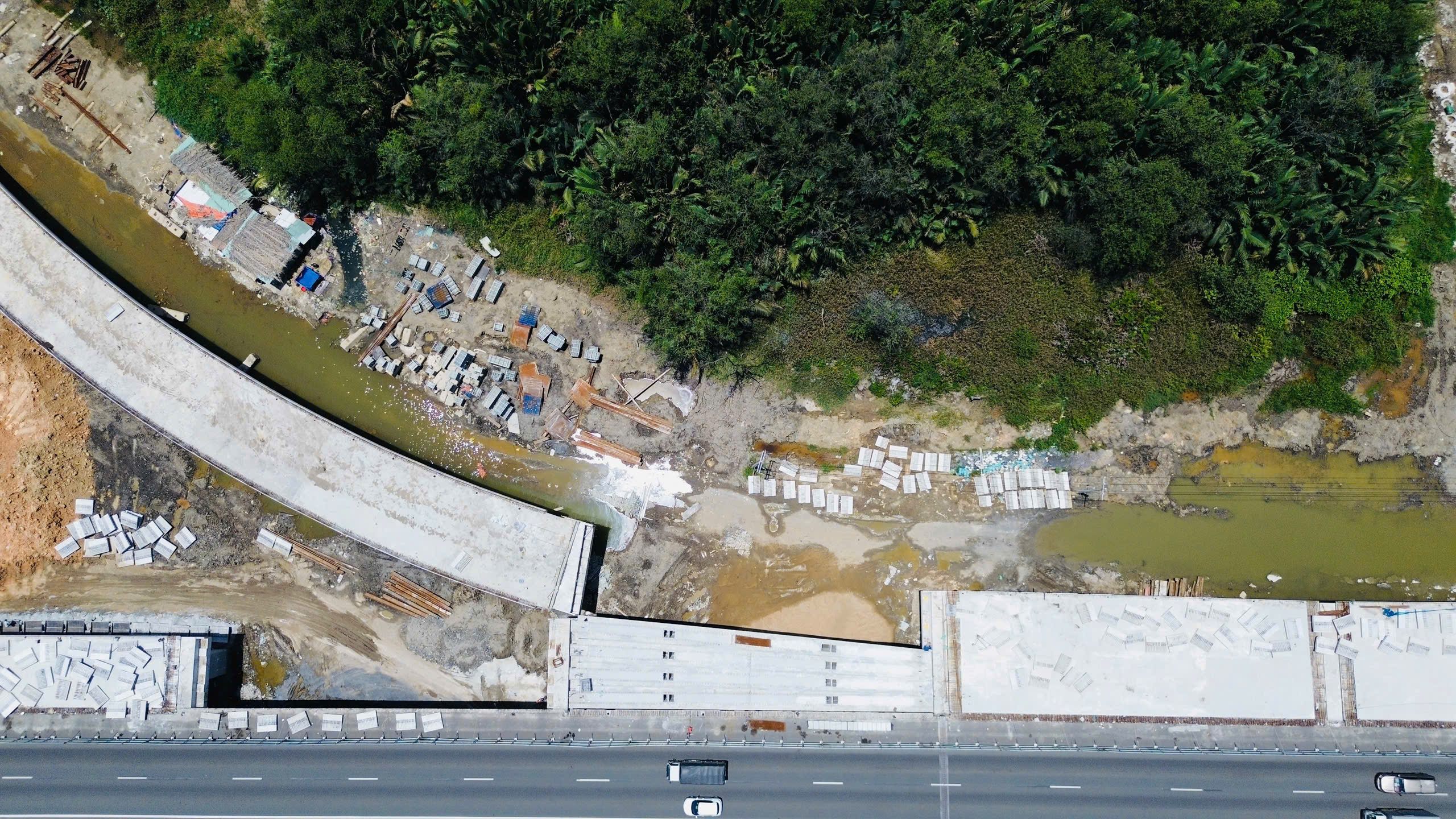 Ngắm n&uacute;t giao "xương sống" nối cầu Nhơn Trạch với cao tốc sắp th&ocirc;ng xe- Ảnh 4.