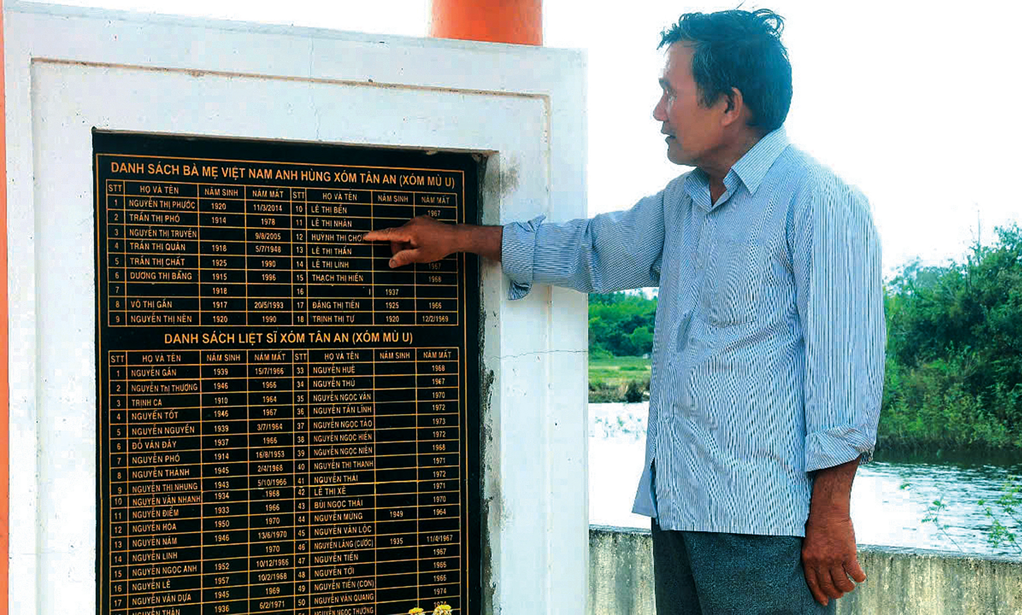 Trở lại làng liệt sĩ, xóm anh hùng Mù U- Ảnh 1. Trở lại làng liệt sĩ, xóm anh hùng Mù U- Ảnh 1.