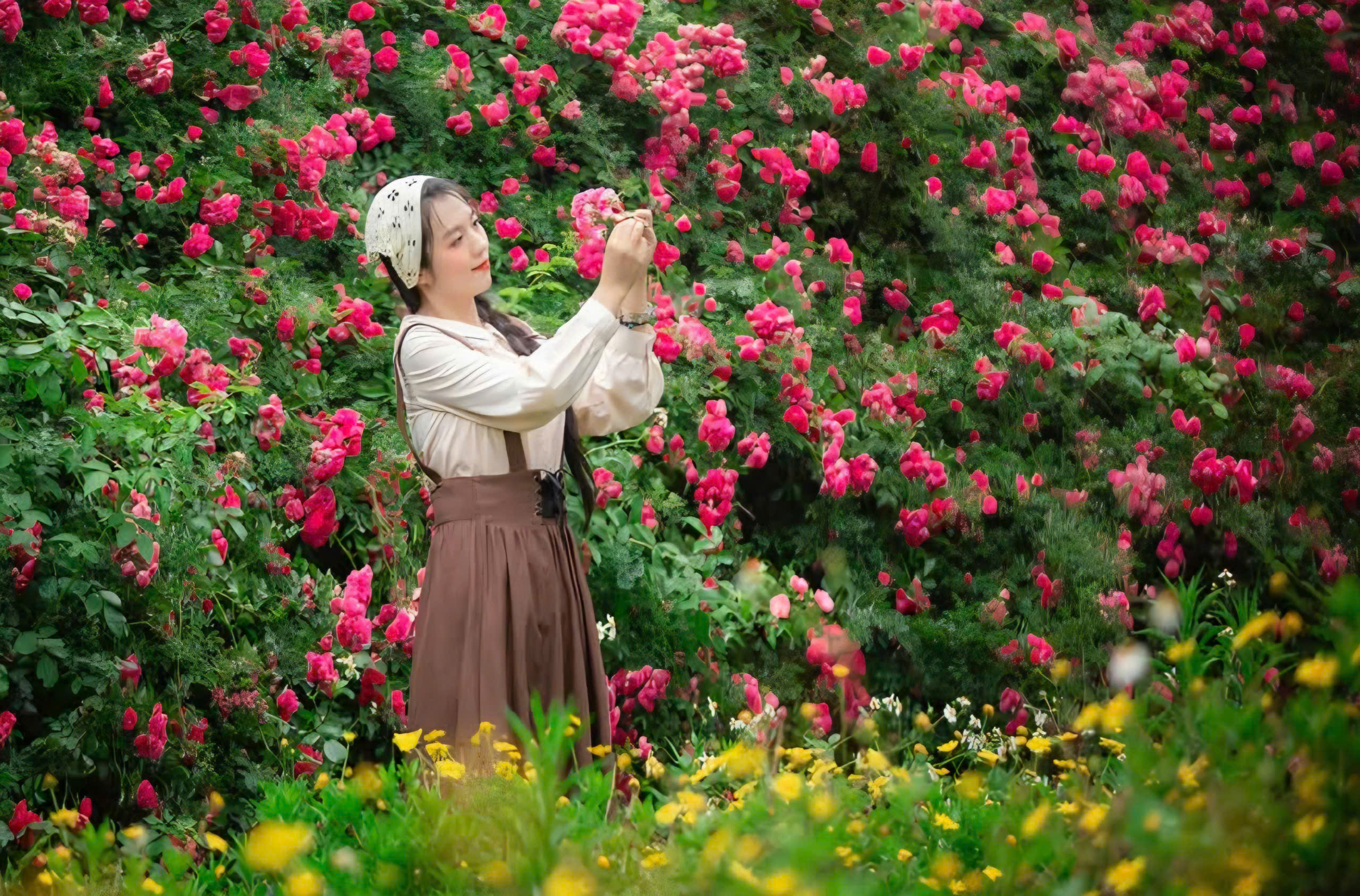 Sa Pa rực rỡ sắc hoa, nhộn nhịp đ&oacute;n h&agrave;ng chục ngh&igrave;n du kh&aacute;ch- Ảnh 5.