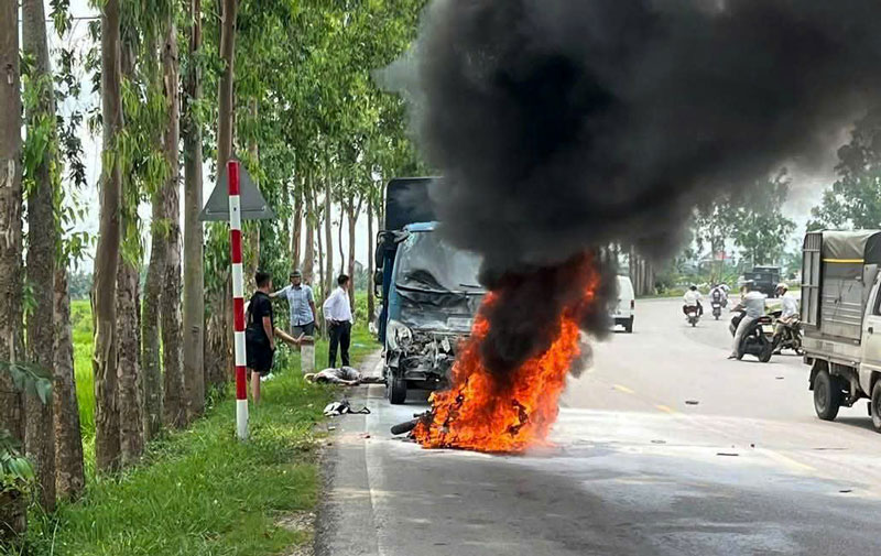 Hiện trường vụ tai nạn. Hiện trường vụ tai nạn.