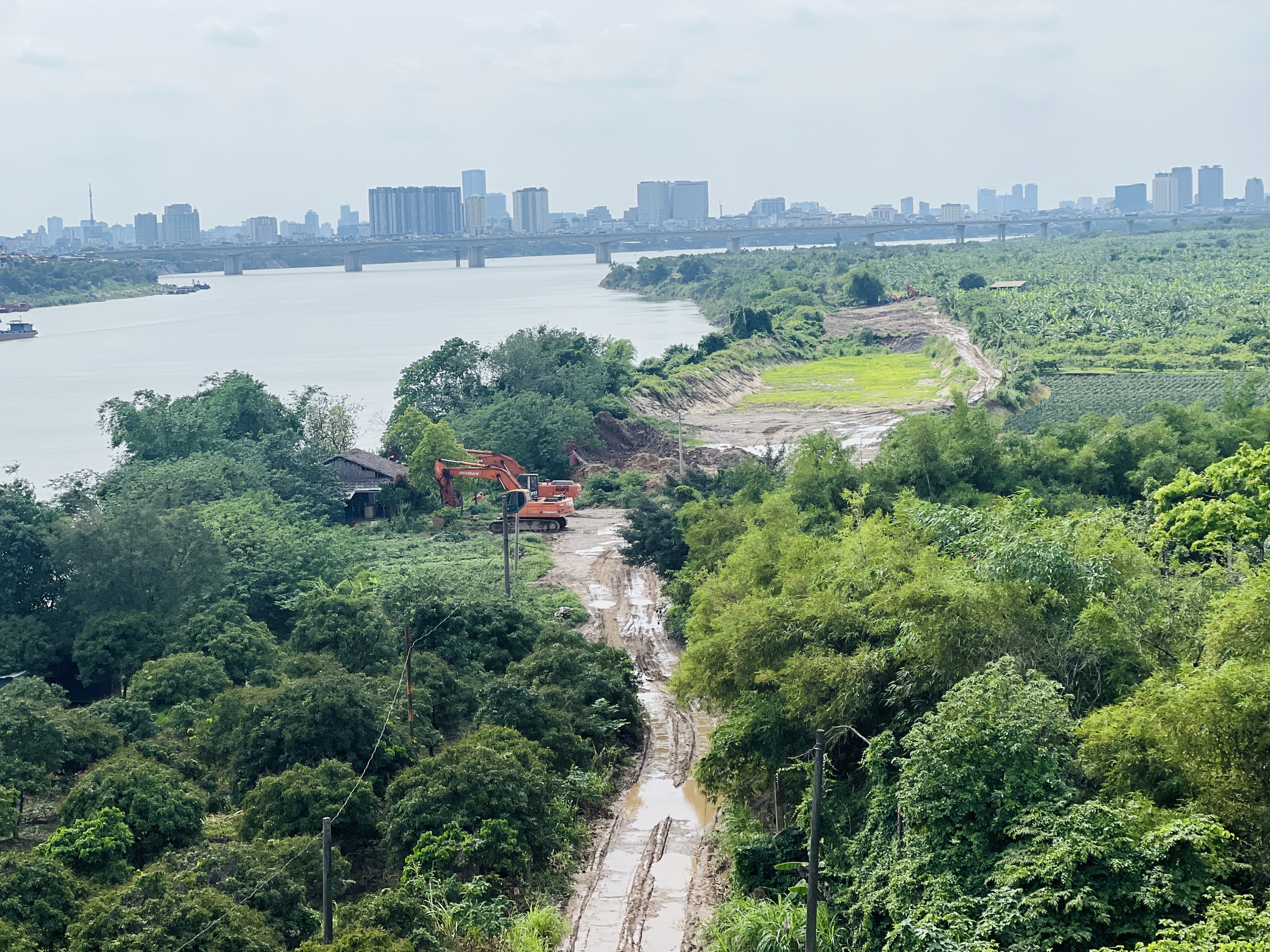 H&agrave; Nội: Sẽ xử l&yacute; dứt điểm t&igrave;nh trạng san lấp, lấn chiếm b&atilde;i bồi ven s&ocirc;ng Hồng- Ảnh 10.
