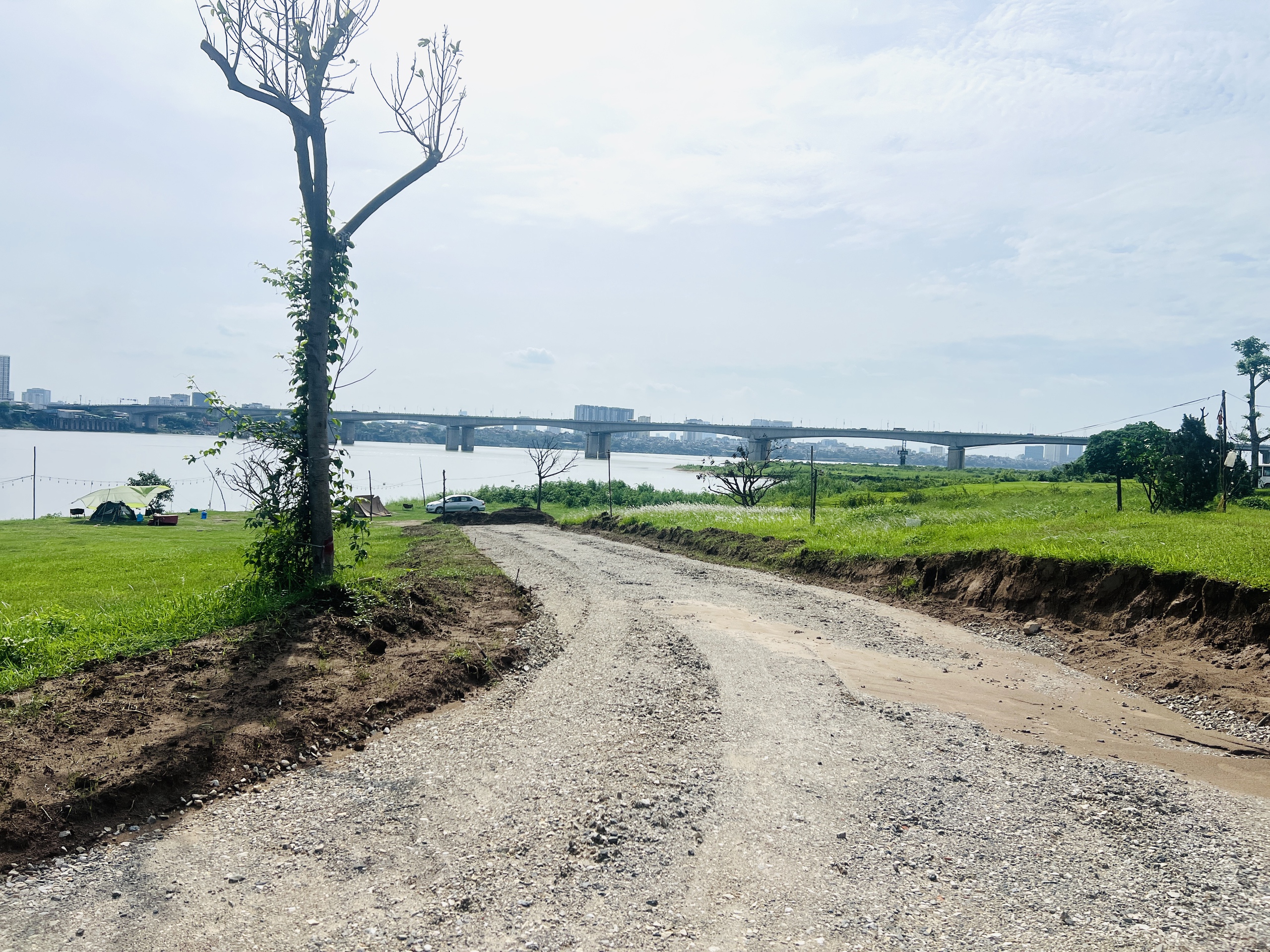 H&agrave; Nội: Sẽ xử l&yacute; dứt điểm t&igrave;nh trạng san lấp, lấn chiếm b&atilde;i bồi ven s&ocirc;ng Hồng- Ảnh 3.