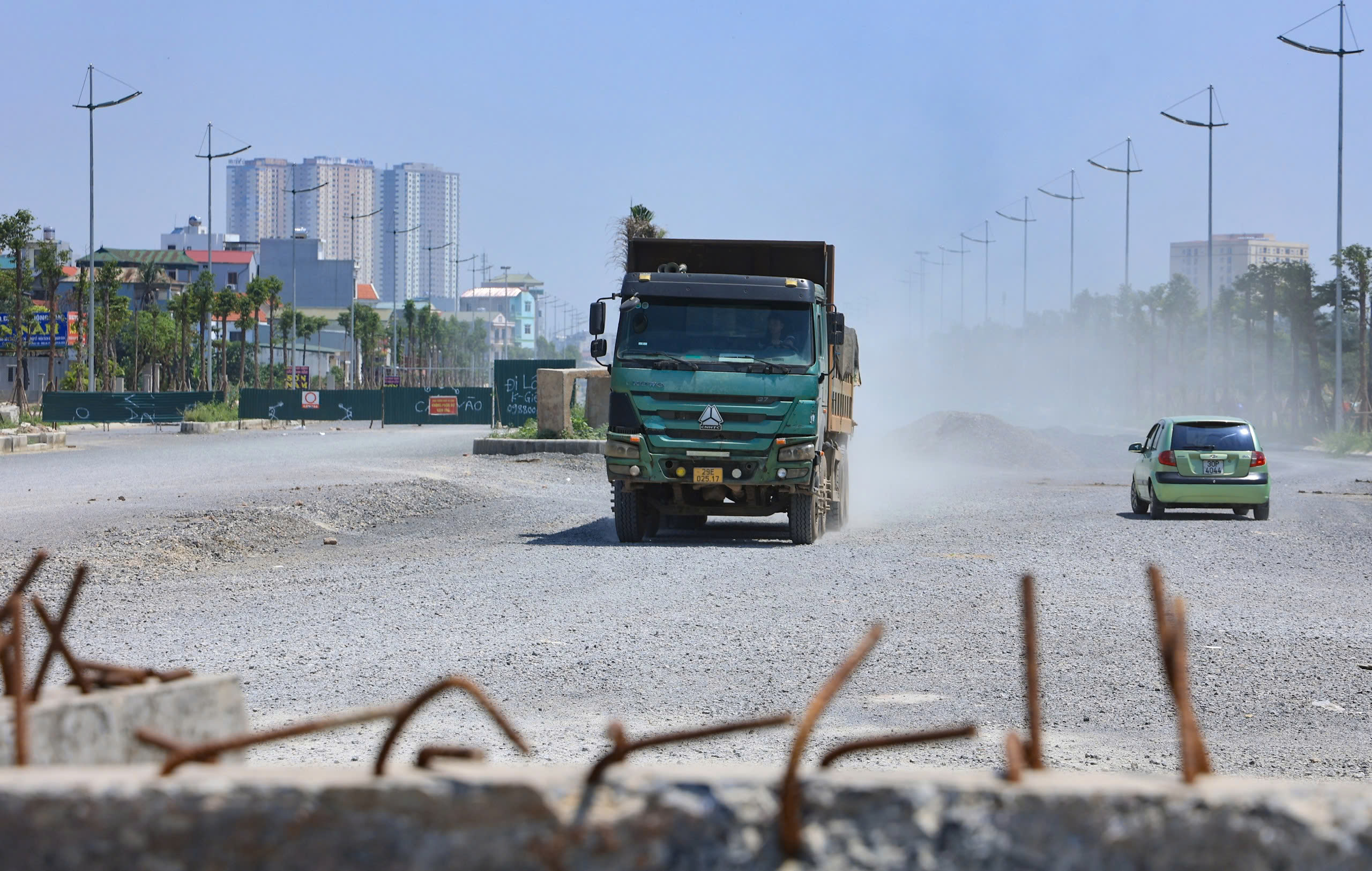 H&agrave; Nội: To&agrave;n cảnh thi c&ocirc;ng V&agrave;nh đai 3,5 đoạn qua huyện Ho&agrave;i Đức- Ảnh 10.
