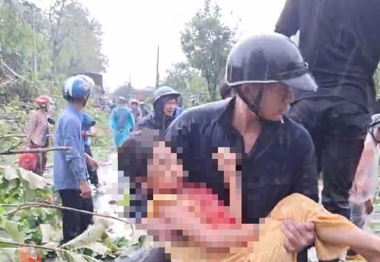 Đồng Nai: Dông lốc lớn khiến nhiều cây đổ, nhà tốc mái ở Định Quán- Ảnh 2. Đồng Nai: Dông lốc lớn khiến nhiều cây đổ, nhà tốc mái ở Định Quán- Ảnh 2.