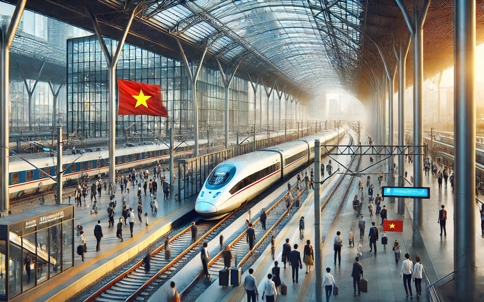 Tạo đ&ograve;n bẩy ch&iacute;nh s&aacute;ch l&agrave;m đường sắt tốc độ cao