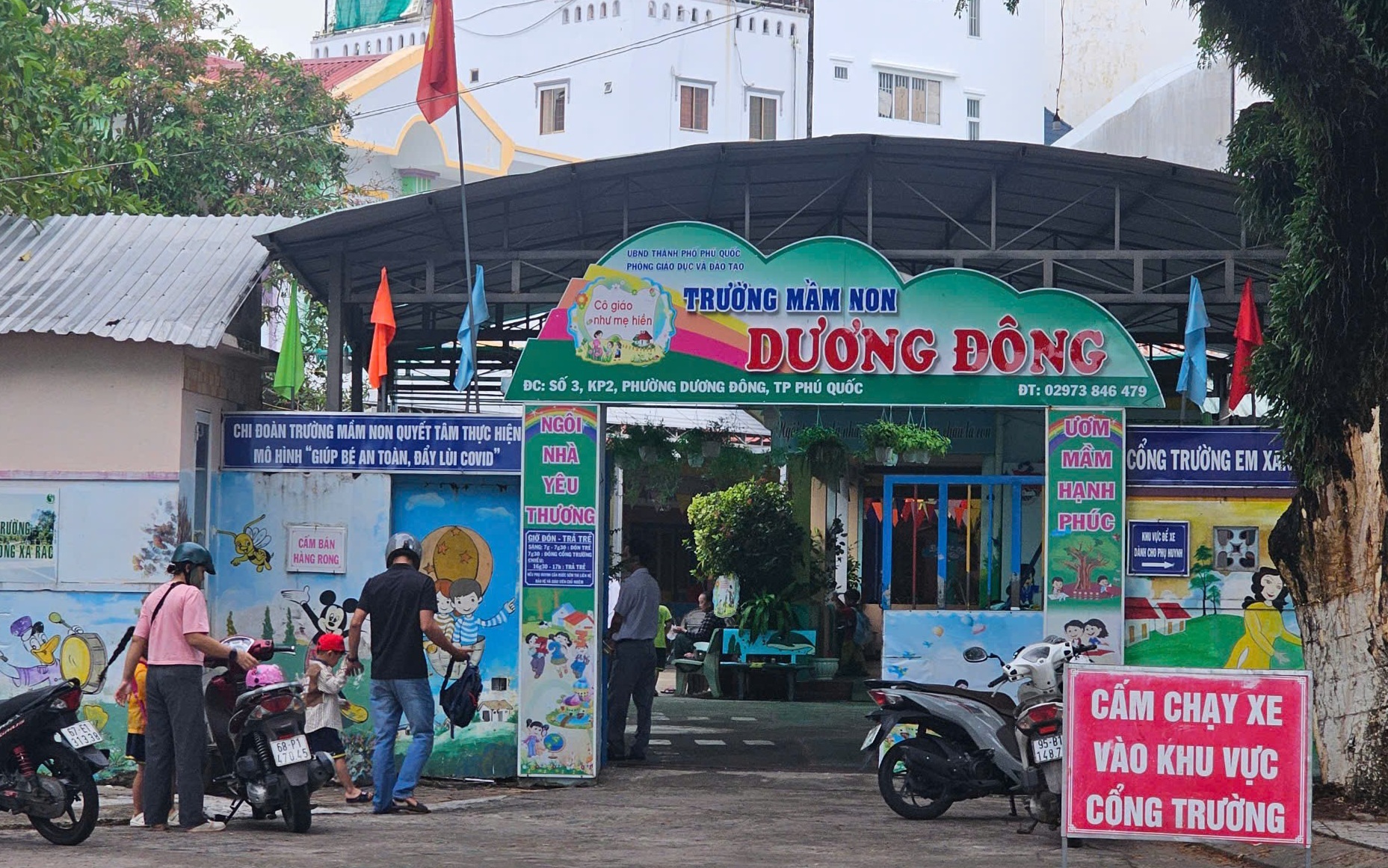 Ki&ecirc;n Giang: Kỷ luật ban gi&aacute;m hiệu trường mầm non ở Ph&uacute; Quốc c&oacute; gi&aacute;o vi&ecirc;n đ&aacute;nh học sinh