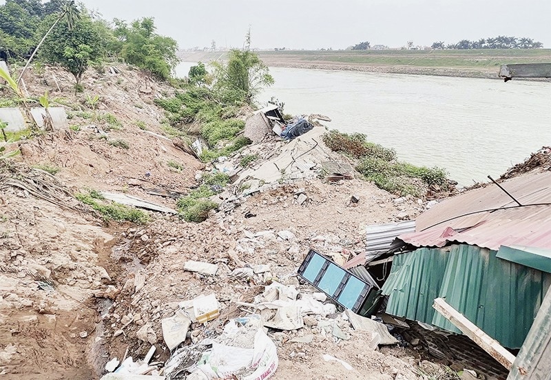 H&agrave; Nội l&ecirc;n phương &aacute;n bảo vệ 5 trọng điểm xung yếu trong m&ugrave;a mưa lũ- Ảnh 1.