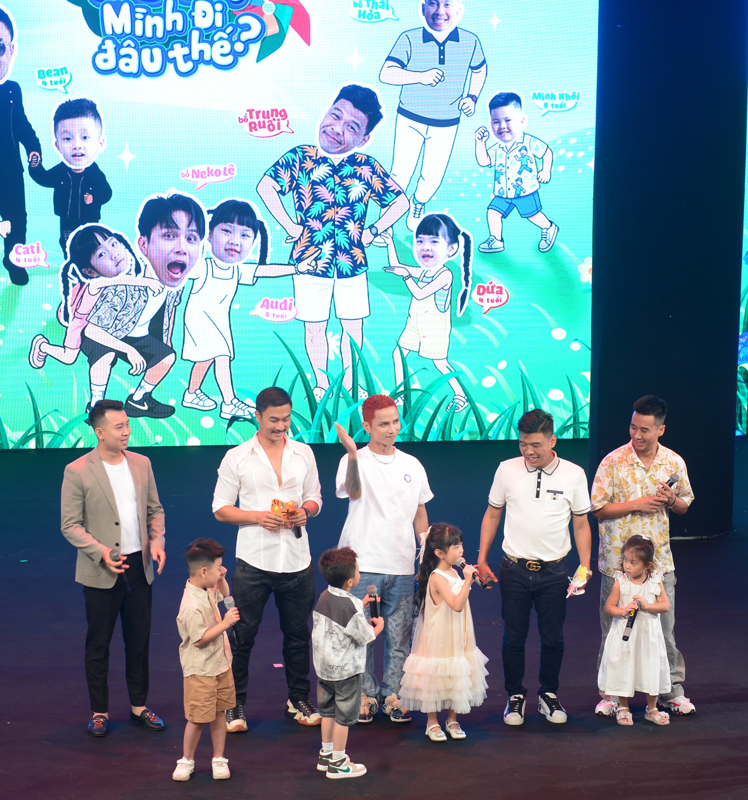 Các cặp bố con hành trình chính của m&ugrave;a 5 "Bố ơi m&igrave;nh đi đ&acirc;u thế?"