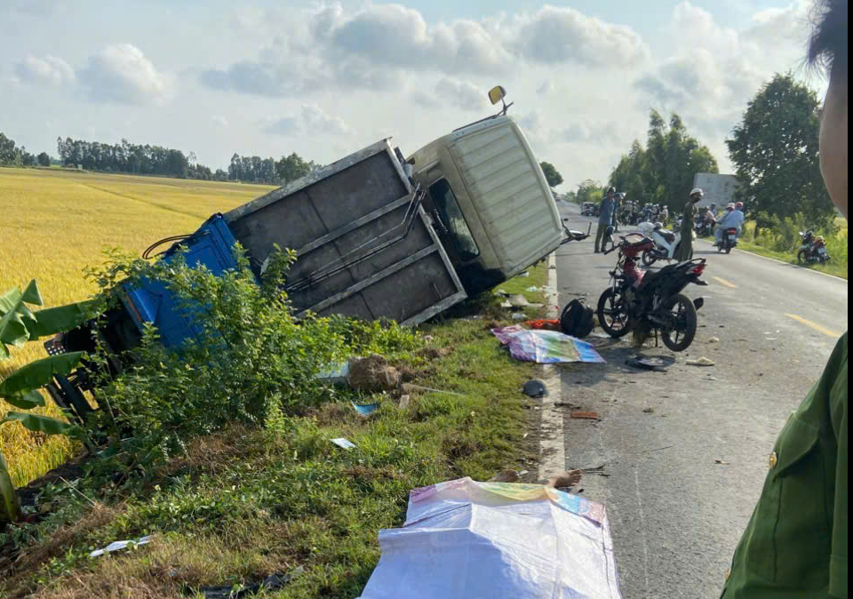 Long An: C&ocirc;ng bố nguy&ecirc;n nh&acirc;n vụ TNGT đặc biệt nghi&ecirc;m trọng l&agrave;m 4 người tử vong- Ảnh 1.