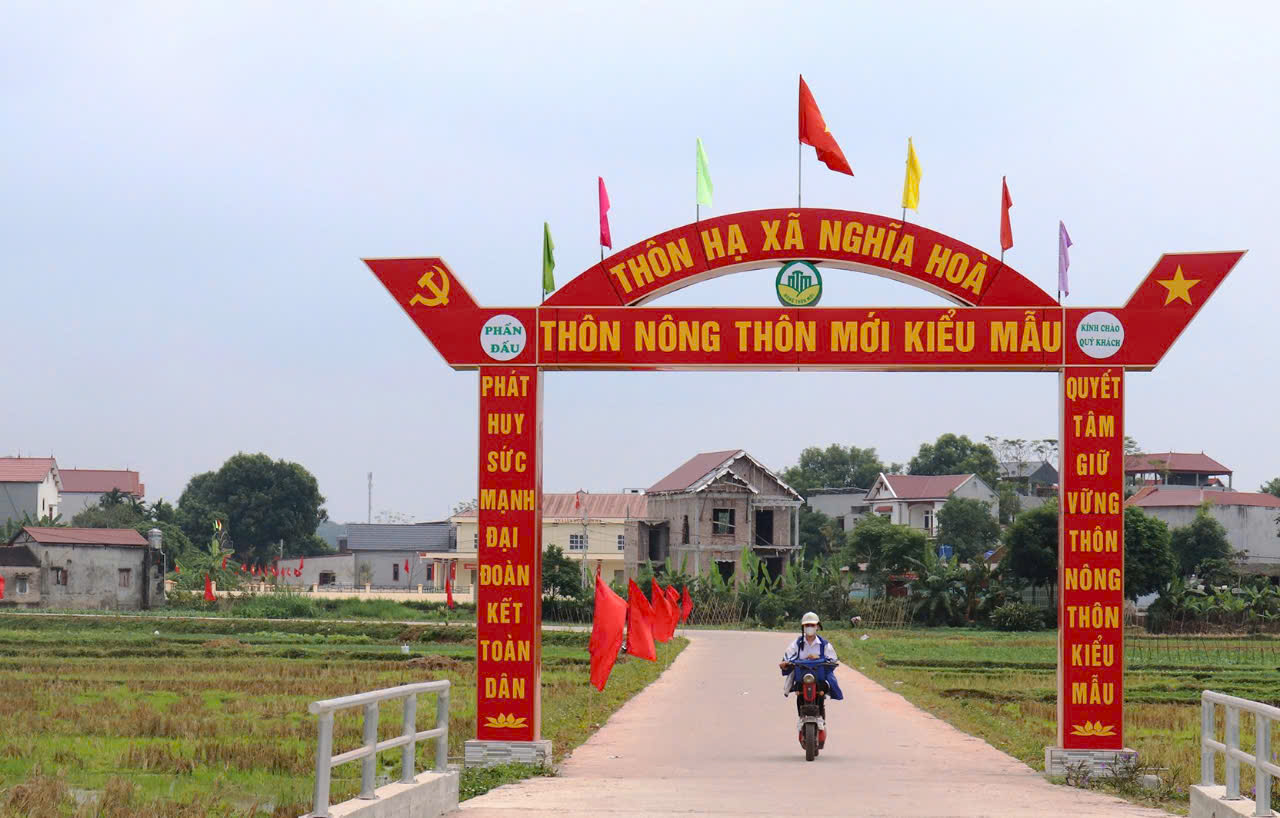Bắc Giang: Huy động, đầu tư gần 700 tỷ đồng thực hiện chương tr&igrave;nh x&acirc;y dựng n&ocirc;ng th&ocirc;n mới- Ảnh 1.