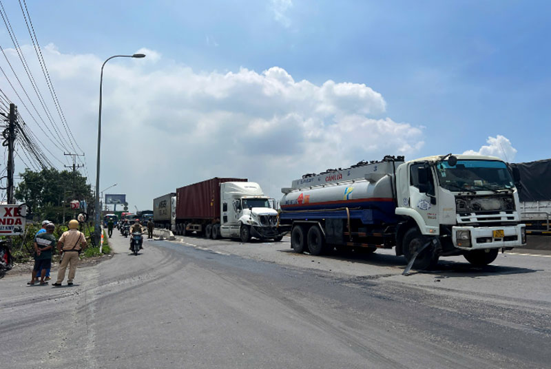 Hiện trường vụ tai nạn. Hiện trường vụ tai nạn.