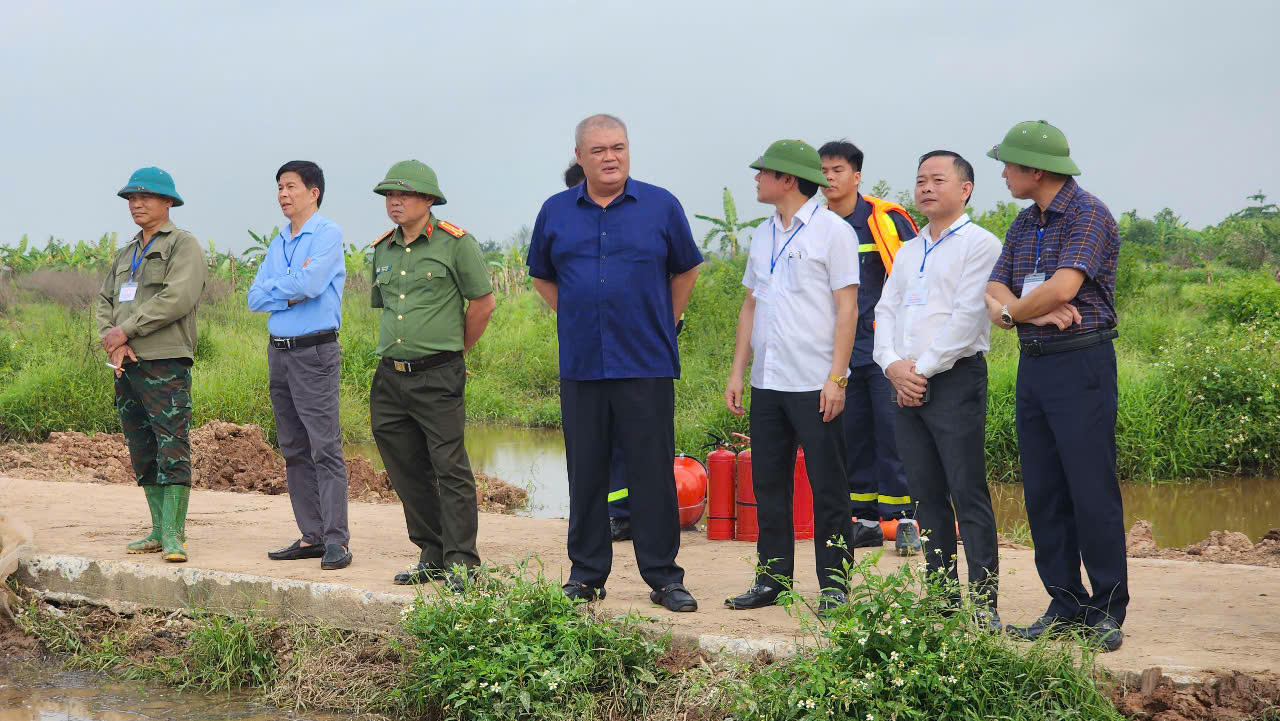 Vĩnh Ph&uacute;c: Cưỡng chế thu hồi đất để thực hiện dự &aacute;n Khu đ&ocirc; thị mới Tiền Ch&acirc;u- Ảnh 1.