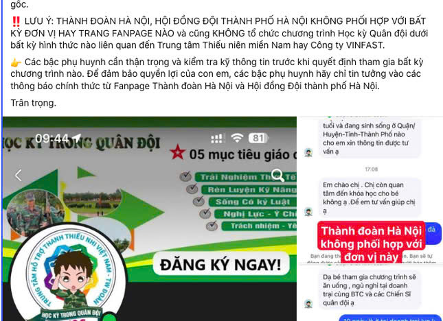 Cẩn trọng với "ma trận" dịch vụ trải nghiệm hè- Ảnh 2. Cẩn trọng với "ma trận" dịch vụ trải nghiệm hè- Ảnh 2.