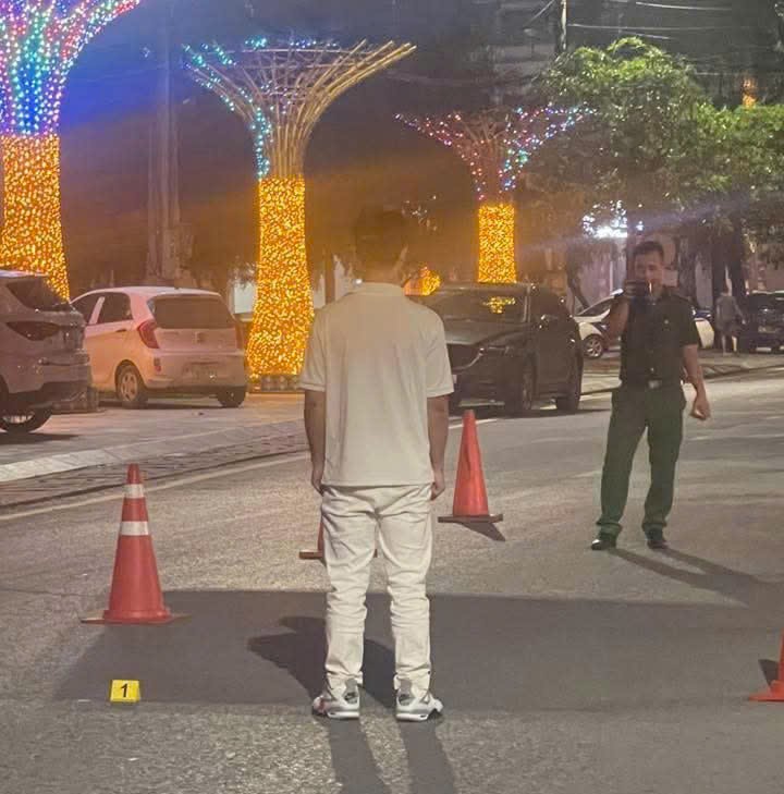 T&agrave;i xế "ma men" bỏ chạy, t&ocirc;ng thẳng v&agrave;o CSGT ở Th&aacute;i Nguy&ecirc;n- Ảnh 1.