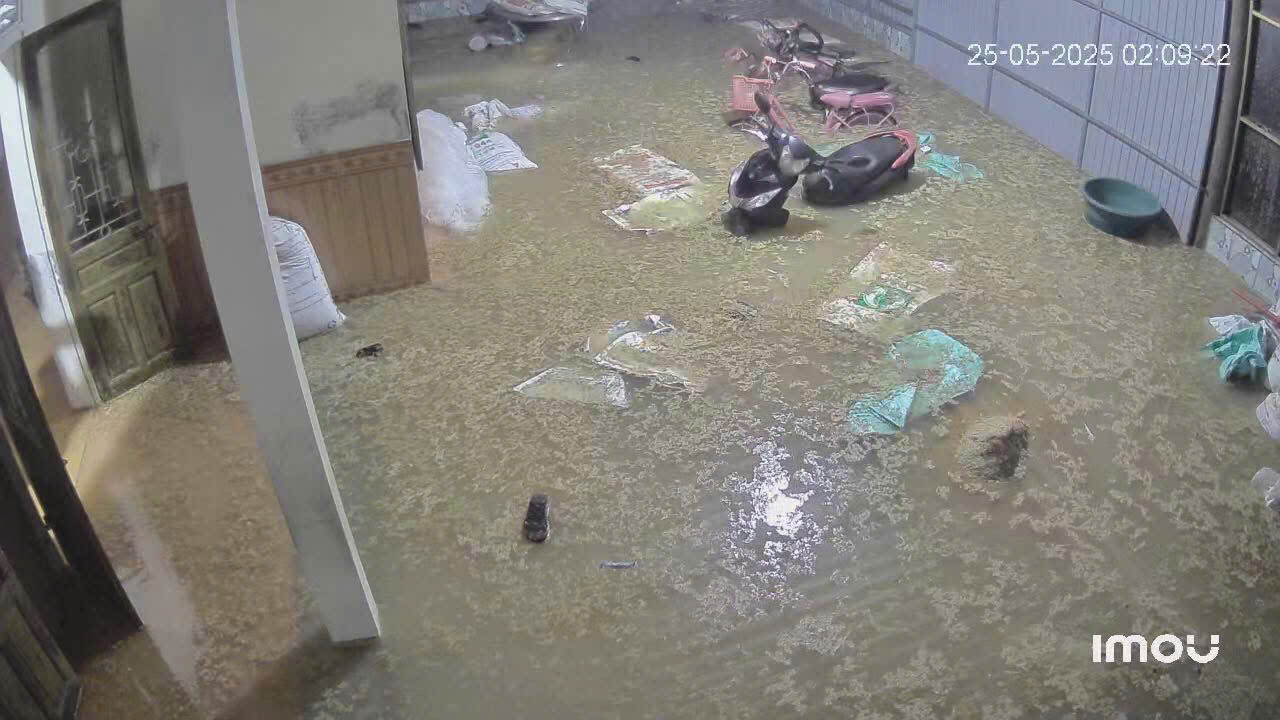 H&agrave; Tĩnh: Mưa lớn g&acirc;y lũ lụt bất ngờ trong th&aacute;ng 5, nh&agrave; cửa ngập s&acirc;u, hư hại hoa m&agrave;u- Ảnh 1.