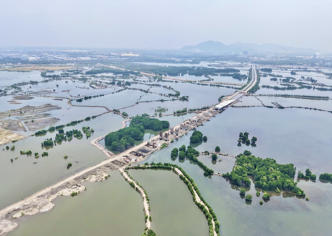 H&igrave;nh ảnh mới nhất cầu Phước An 4.900 tỷ đồng c&oacute; nhịp ch&iacute;nh d&agrave;i nhất Đ&ocirc;ng Nam &Aacute;- Ảnh 12.