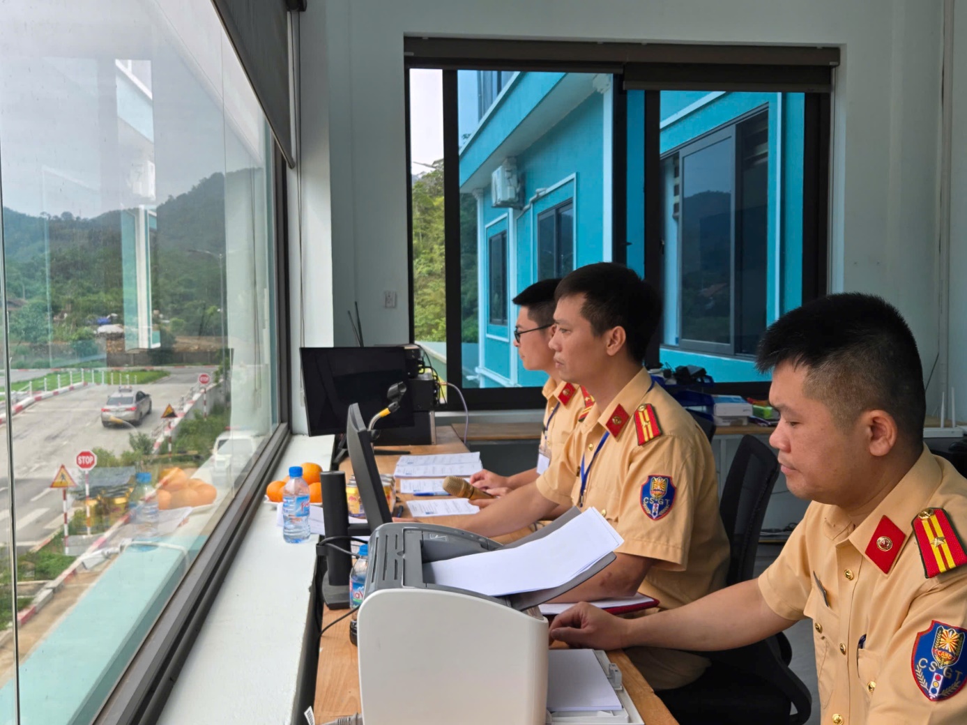 C&ocirc;ng an Bắc Kạn tổ chức kỳ s&aacute;t hạch l&aacute;i xe đầu ti&ecirc;n cho 127 học vi&ecirc;n- Ảnh 3.