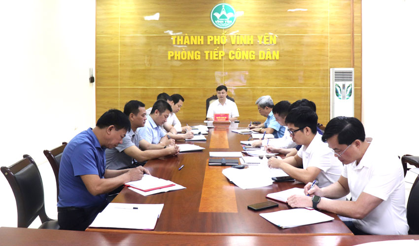 B&iacute; thư Th&agrave;nh ủy Vĩnh Y&ecirc;n y&ecirc;u cầu giải quyết dứt điểm kiến nghị của c&ocirc;ng d&acirc;n- Ảnh 1.