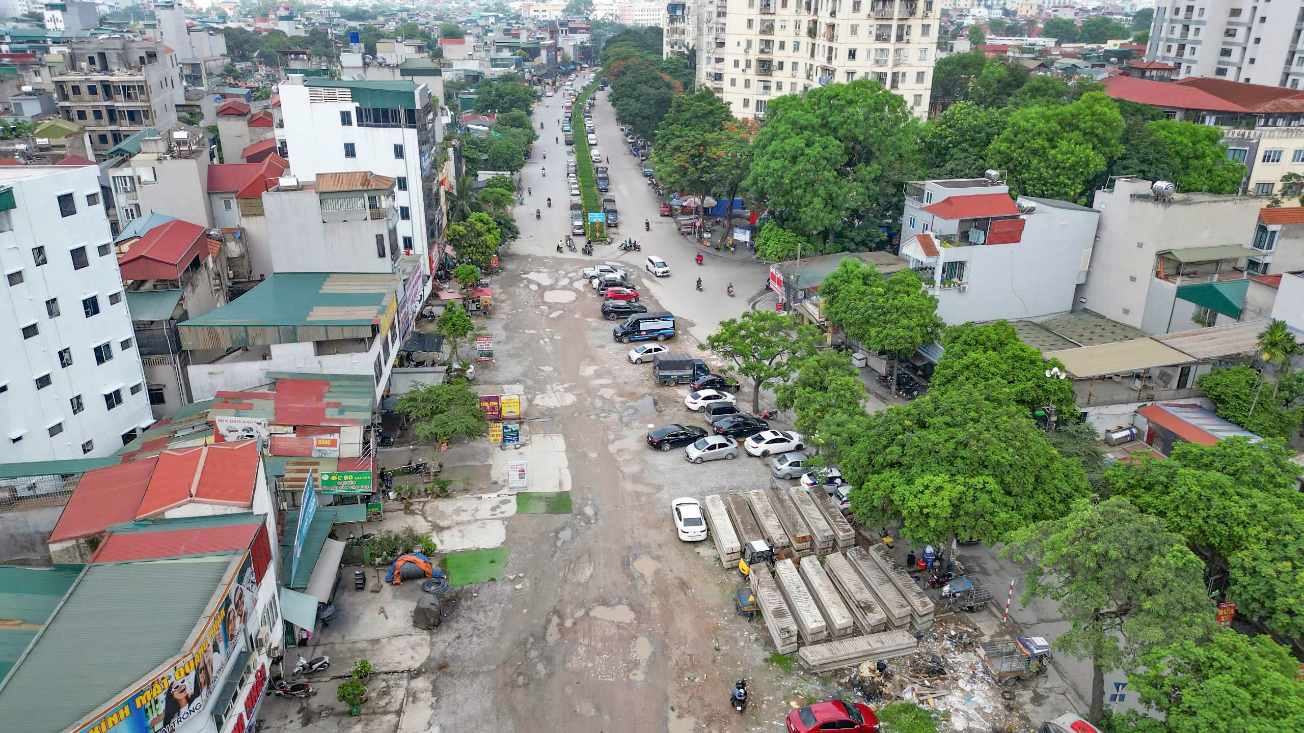 Cận cảnh đường Vành đai 2,5 ở Hà Nội tái khởi công sau nhiều năm "đắp chiếu"- Ảnh 9. Cận cảnh đường Vành đai 2,5 ở Hà Nội tái khởi công sau nhiều năm "đắp chiếu"- Ảnh 9.