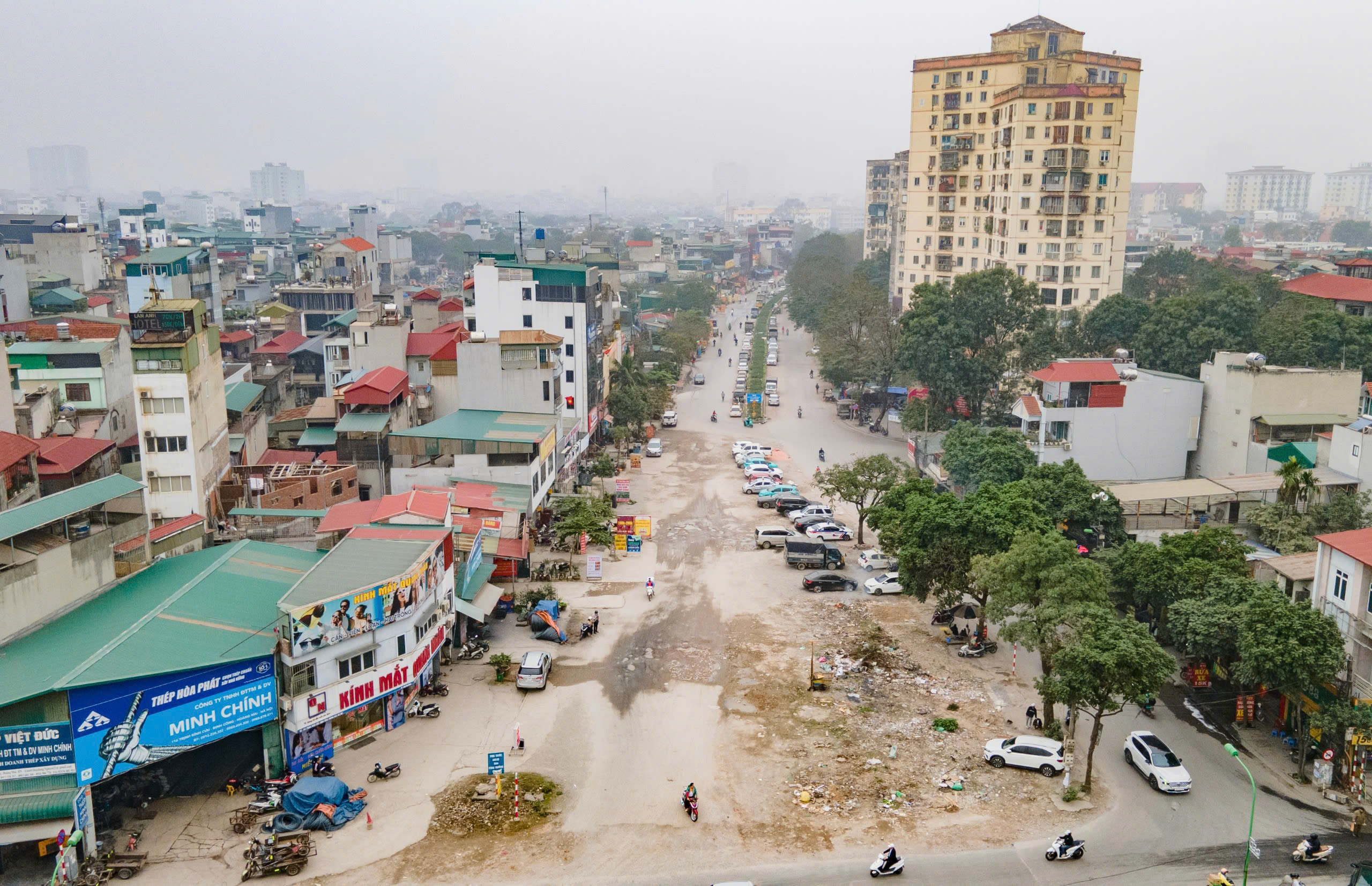 Cận cảnh đường Vành đai 2,5 ở Hà Nội tái khởi công sau nhiều năm "đắp chiếu"- Ảnh 7. Cận cảnh đường Vành đai 2,5 ở Hà Nội tái khởi công sau nhiều năm "đắp chiếu"- Ảnh 7.