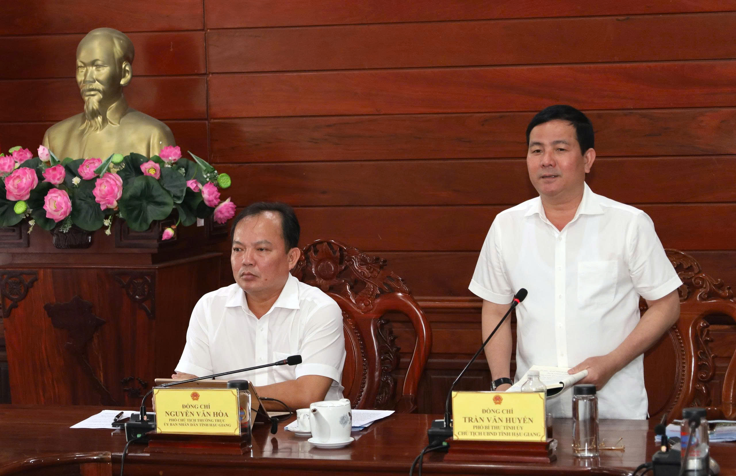 Hậu Giang l&ecirc;n phương &aacute;n r&uacute;t ngắn thời gian xử l&yacute; nền đất yếu thi c&ocirc;ng cao tốc- Ảnh 2.