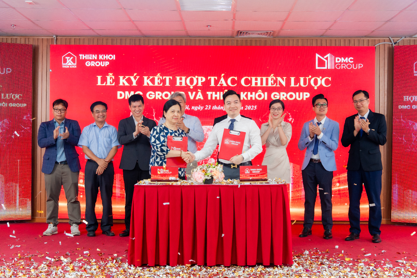 Thi&ecirc;n Kh&ocirc;i Group &ldquo;bắt tay&rdquo; DMC Group: Đẩy mạnh số h&oacute;a v&agrave; li&ecirc;n th&ocirc;ng dữ liệu đất đai- Ảnh 1.