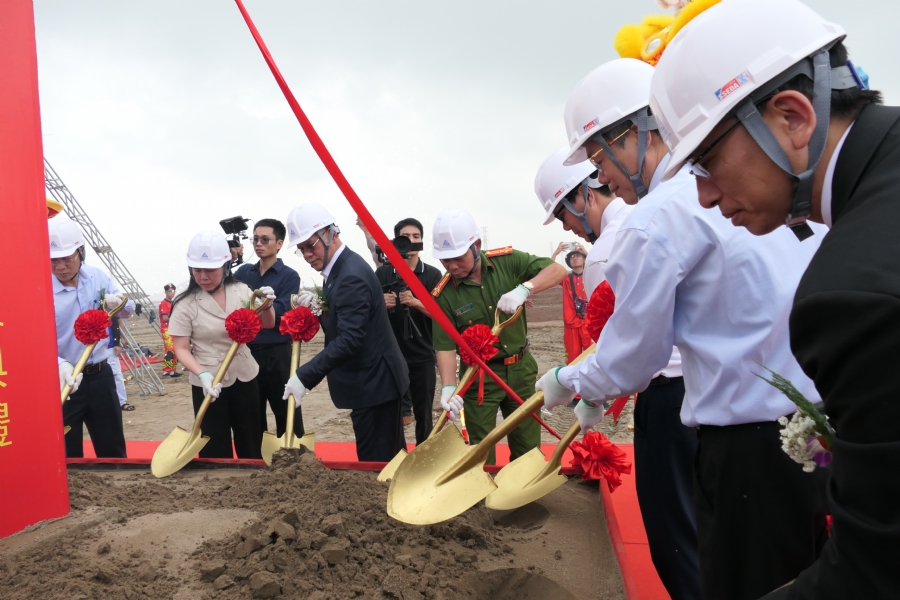 Th&aacute;i B&igrave;nh: Khu c&ocirc;ng nghiệp Li&ecirc;n H&agrave; Th&aacute;i đ&oacute;n đại dự &aacute;n 120 triệu USD- Ảnh 1.