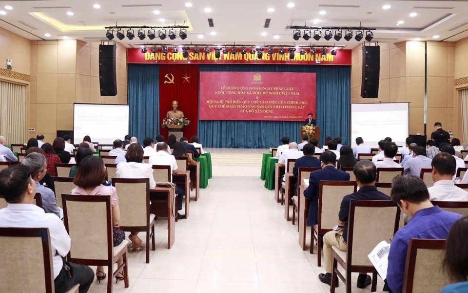 Bộ Xây dựng ban hành kế hoạch truyền thông chính sách năm 2025- Ảnh 2. Bộ Xây dựng ban hành quy chế soạn thảo, ban hành, thi hành văn bản quy phạm pháp luật