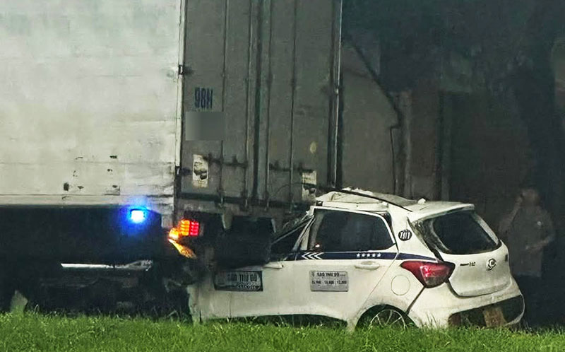 Hiện trường vụ tai nạn - Ảnh: Nguyễn Tuấn. Hiện trường vụ tai nạn - Ảnh: Nguyễn Tuấn.