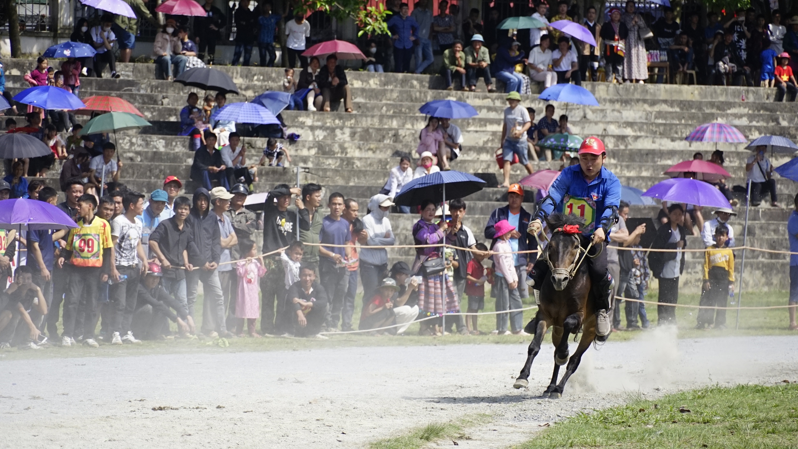 Độc đ&aacute;o đua ngựa giữa n&uacute;i rừng Bắc H&agrave;- Ảnh 10.