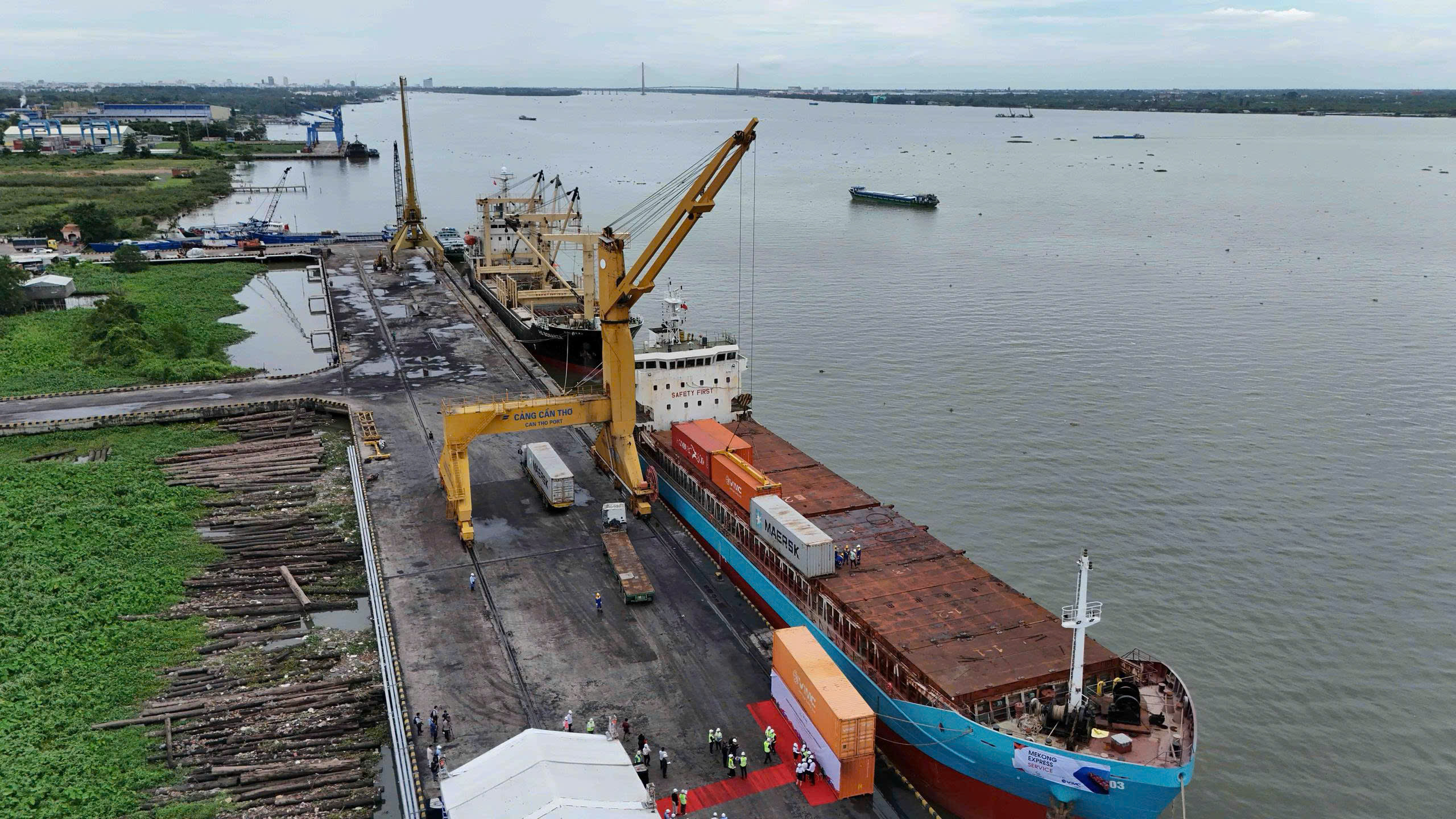 Cần Thơ khai trương tuyến Mekong Express, thời gian từ C&aacute;i Cui đến C&aacute;i M&eacute;p c&ograve;n 15 giờ- Ảnh 2.