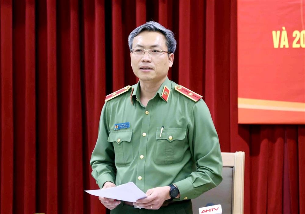 Thiếu tướng Nguyễn Quốc Toản l&agrave;m người ph&aacute;t ng&ocirc;n Bộ C&ocirc;ng an- Ảnh 1.