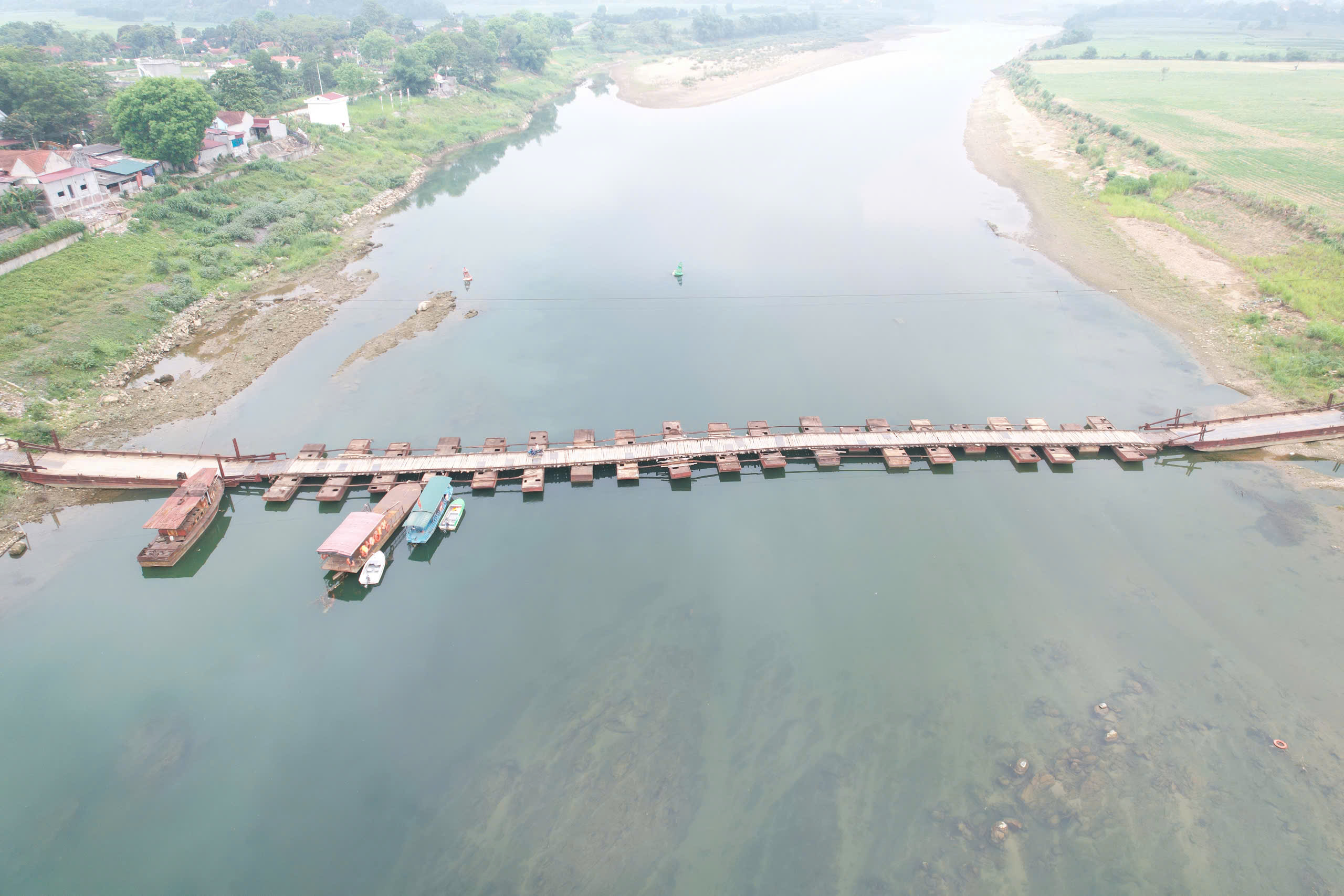 Cầu hơn 300 tỷ bắc qua sông Mã ở Thanh Hóa khi nào thông xe?- Ảnh 3. Cầu hơn 300 tỷ bắc qua sông Mã ở Thanh Hóa khi nào thông xe?- Ảnh 3.