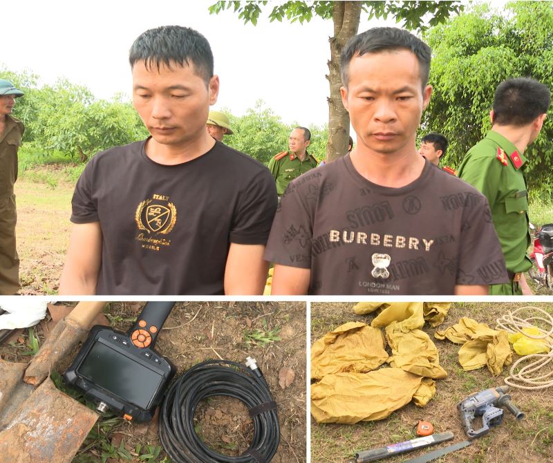 Lời khai của 2 người Trung Quốc x&acirc;m phạm lăng mộ vua L&ecirc; T&uacute;c T&ocirc;ng- Ảnh 1.