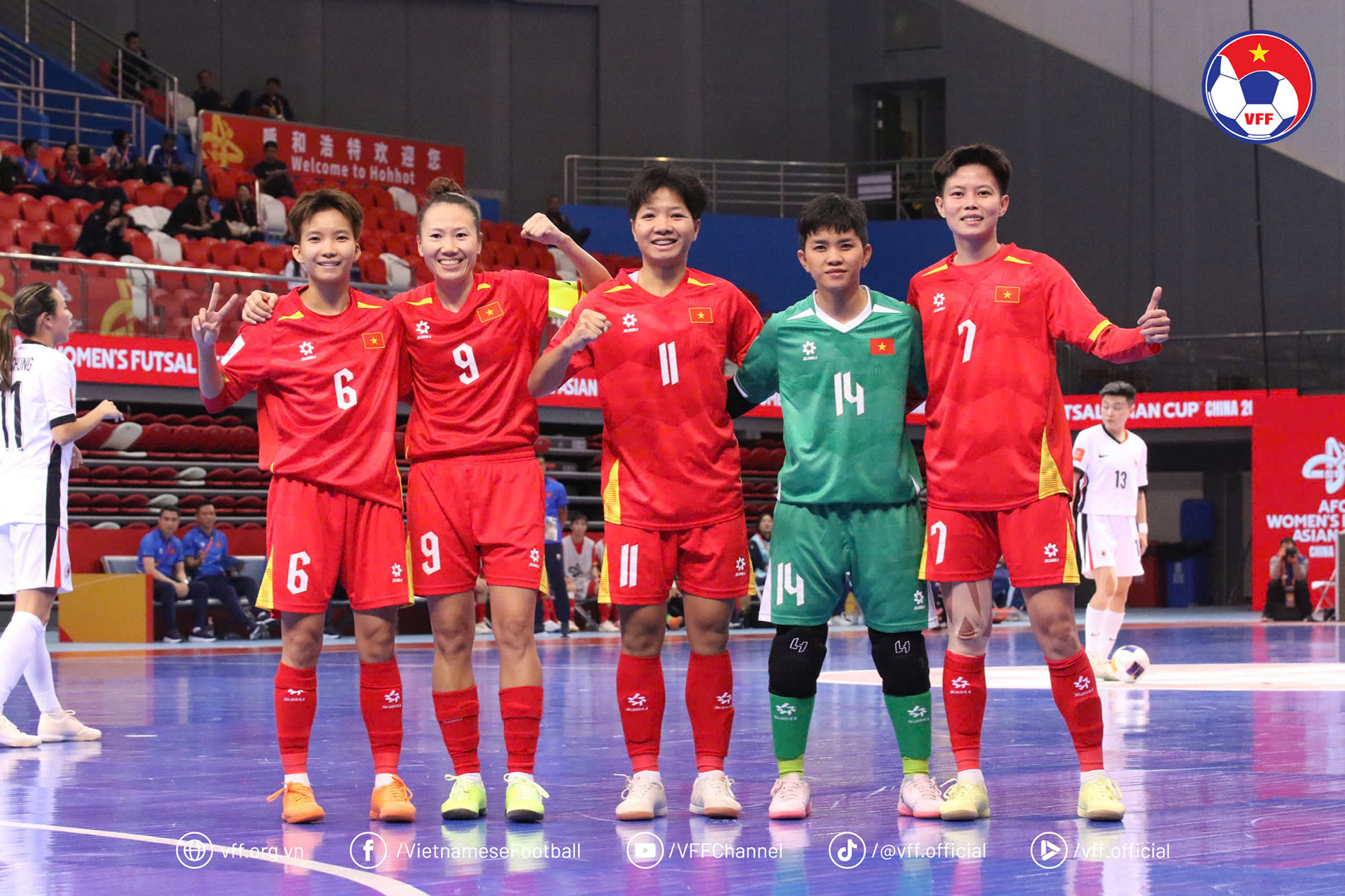 Tuyển nữ Việt Nam s&aacute;ng cửa v&agrave;o b&aacute;n kết giải futsal ch&acirc;u &Aacute; nhờ điều n&agrave;y- Ảnh 1.