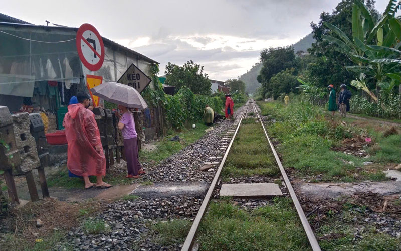 Hiện trường vụ tai nạn - Ảnh: Văn Kỳ.