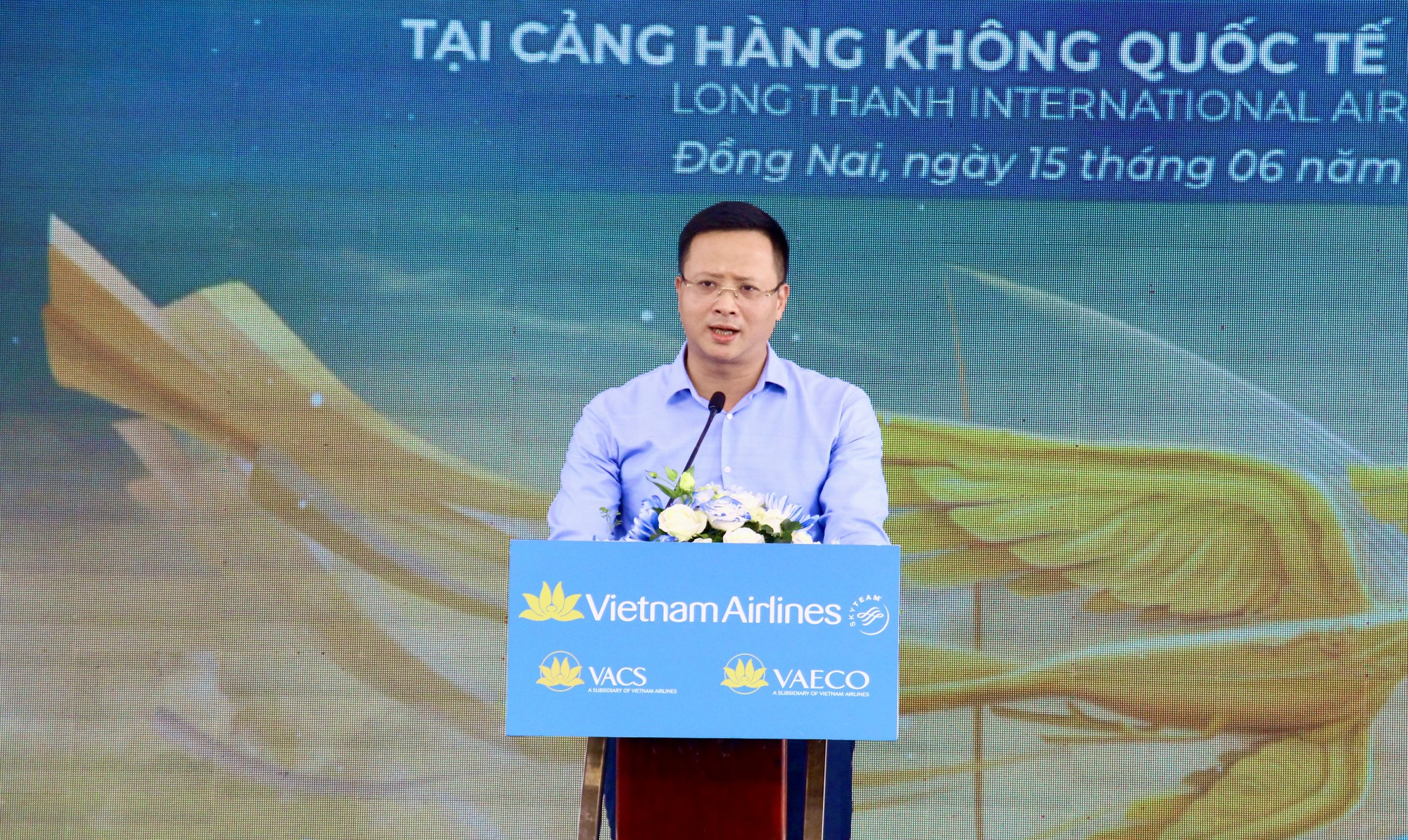 Khởi c&ocirc;ng hai dự &aacute;n bảo dưỡng t&agrave;u bay v&agrave; cung cấp suất ăn tại s&acirc;n bay Long Th&agrave;nh- Ảnh 2.