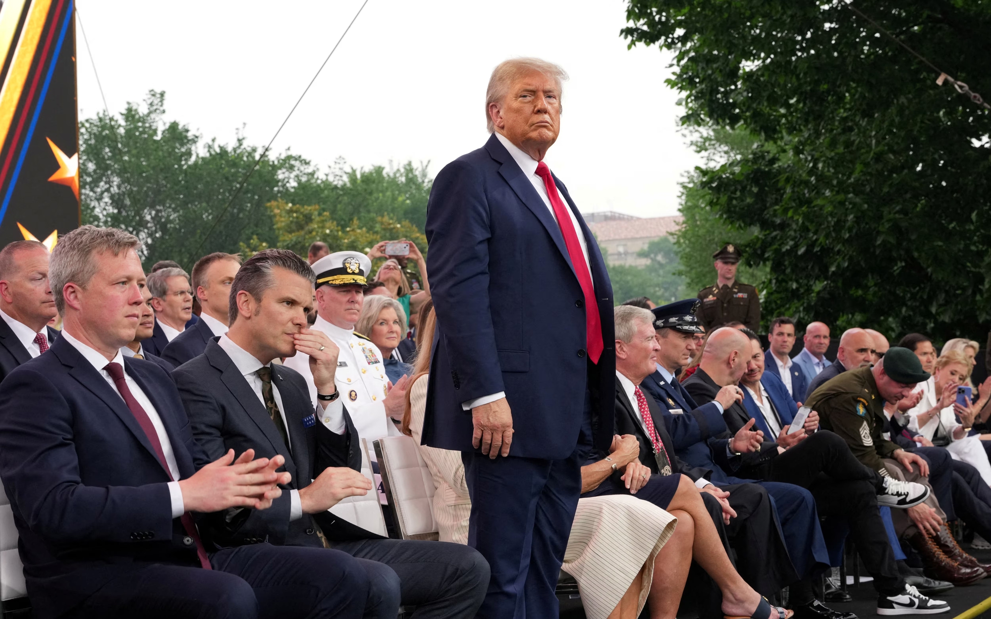 &Ocirc;ng Trump lạc quan về h&ograve;a b&igrave;nh bất chấp xung đột Israel - Iran leo thang