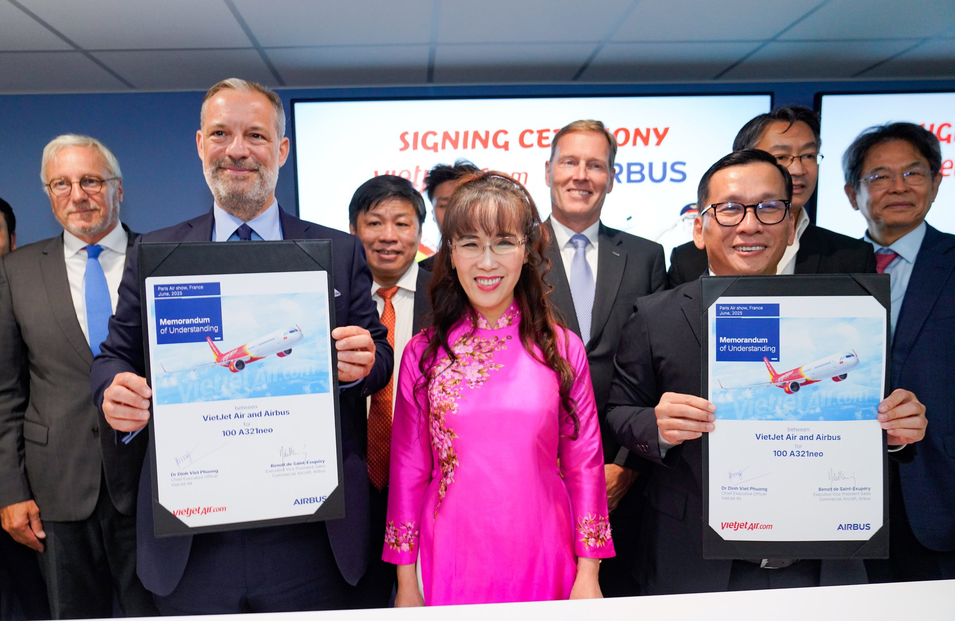 Vietjet tiếp tục c&ocirc;ng bố đơn h&agrave;ng khủng: 100 m&aacute;y bay Airbus- Ảnh 1.