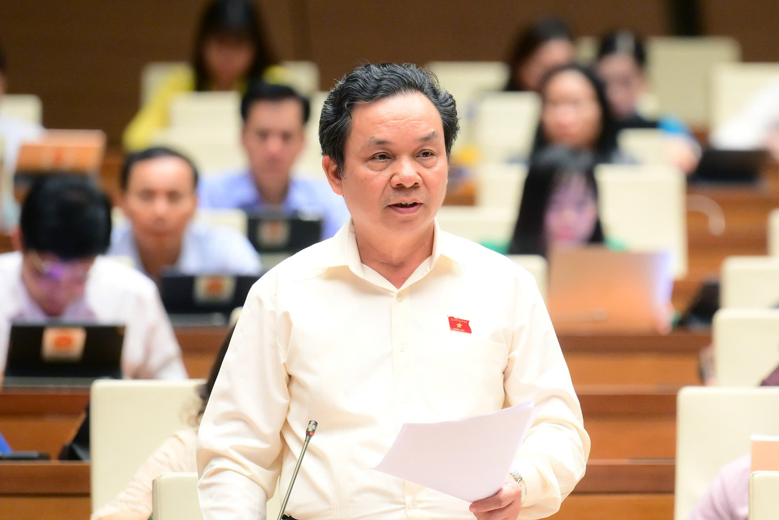 ĐBQH: Dự &aacute;n TOD dọc đường sắt n&ecirc;n do Nh&agrave; nước đầu tư- Ảnh 1.