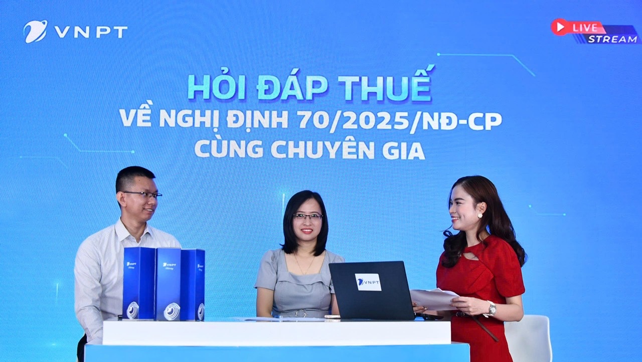 VNPT miễn ph&iacute; phần mềm h&oacute;a đơn điện tử cho hộ kinh doanh - Ảnh 1.