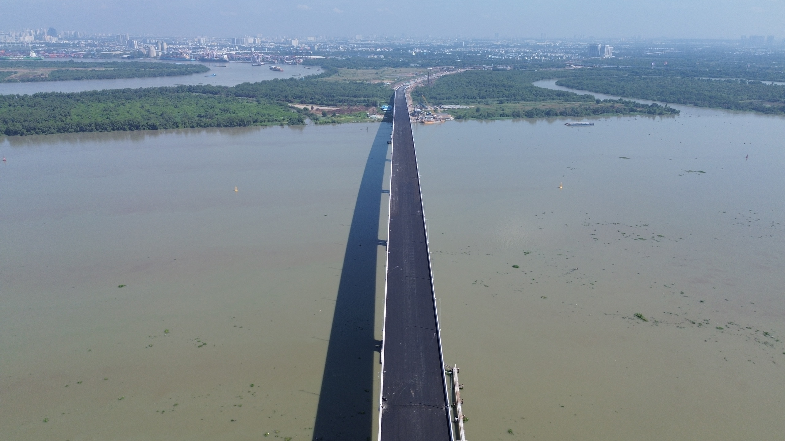 Cầu Nhơn Trạch gần c&aacute;n đ&iacute;ch, tập trung gỡ &ldquo;n&uacute;t thắt&rdquo; lối l&ecirc;n cao tốc- Ảnh 12.