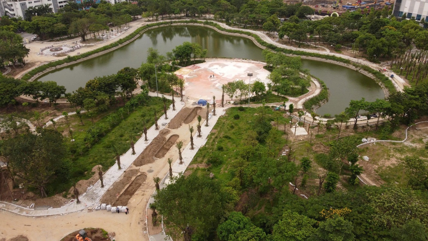 Công viên Cầu Giấy và Nghĩa Đô đưa vào sử dụng dịp kỷ niệm ngày Giải phóng Thủ đô- Ảnh 3. Công viên Cầu Giấy và Nghĩa Đô đưa vào sử dụng dịp kỷ niệm ngày Giải phóng Thủ đô- Ảnh 3.