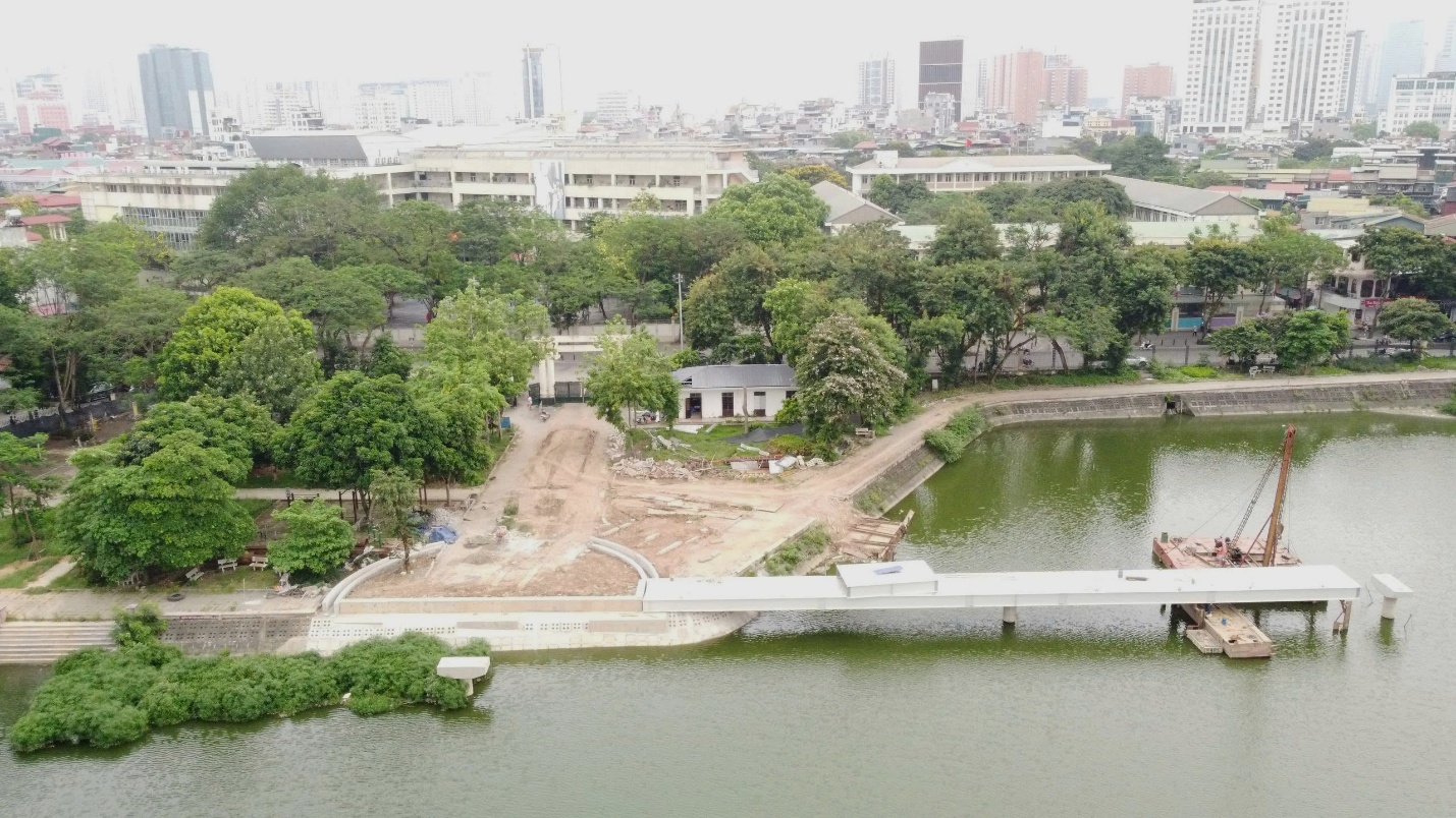 Công viên Cầu Giấy và Nghĩa Đô đưa vào sử dụng dịp kỷ niệm ngày Giải phóng Thủ đô- Ảnh 9. Công viên Cầu Giấy và Nghĩa Đô đưa vào sử dụng dịp kỷ niệm ngày Giải phóng Thủ đô- Ảnh 9.