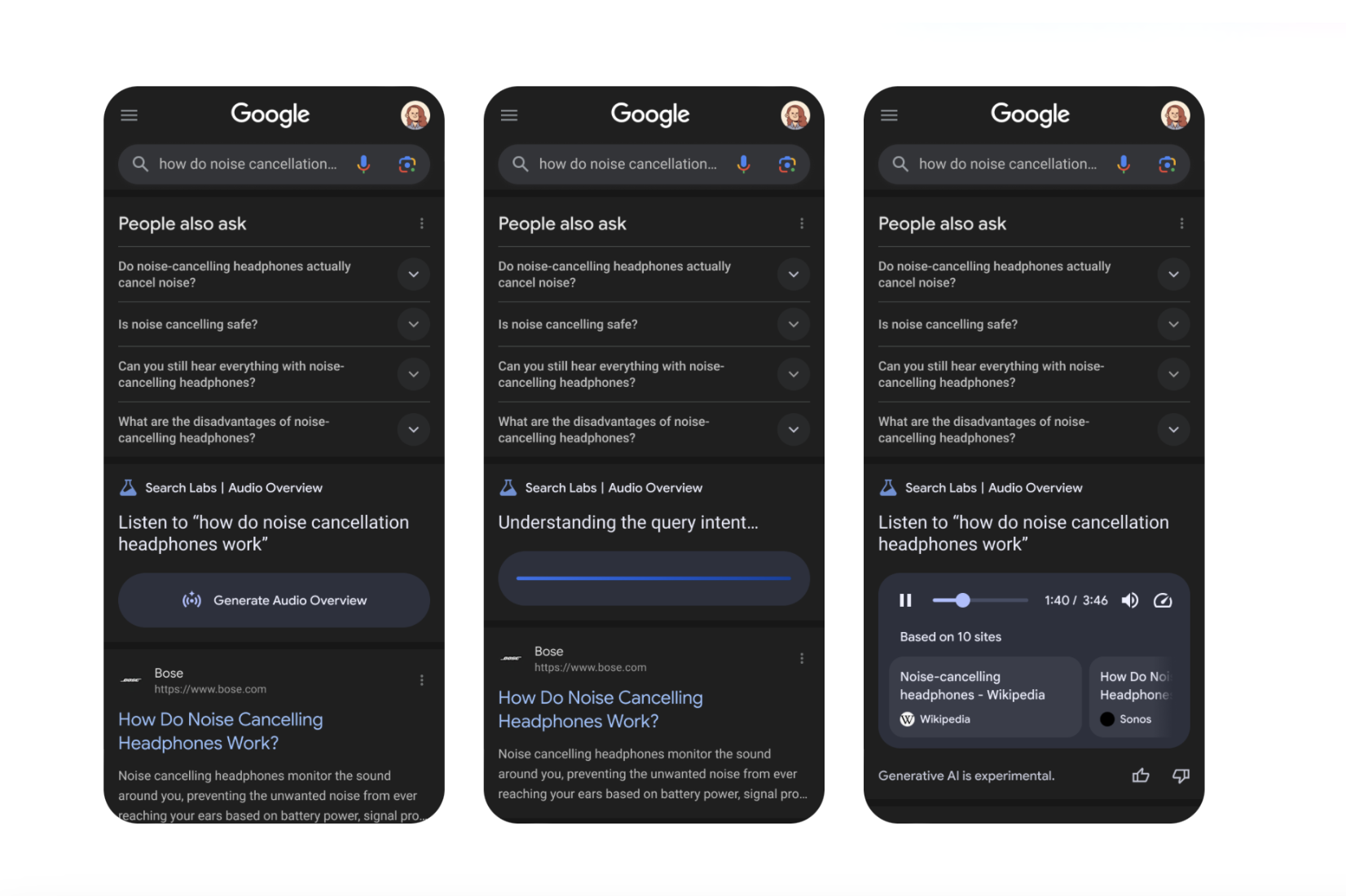 C&aacute;ch mạng t&igrave;m kiếm: Google thử nghiệm giọng đọc AI để trả lời kết quả nhanh hơn- Ảnh 1.