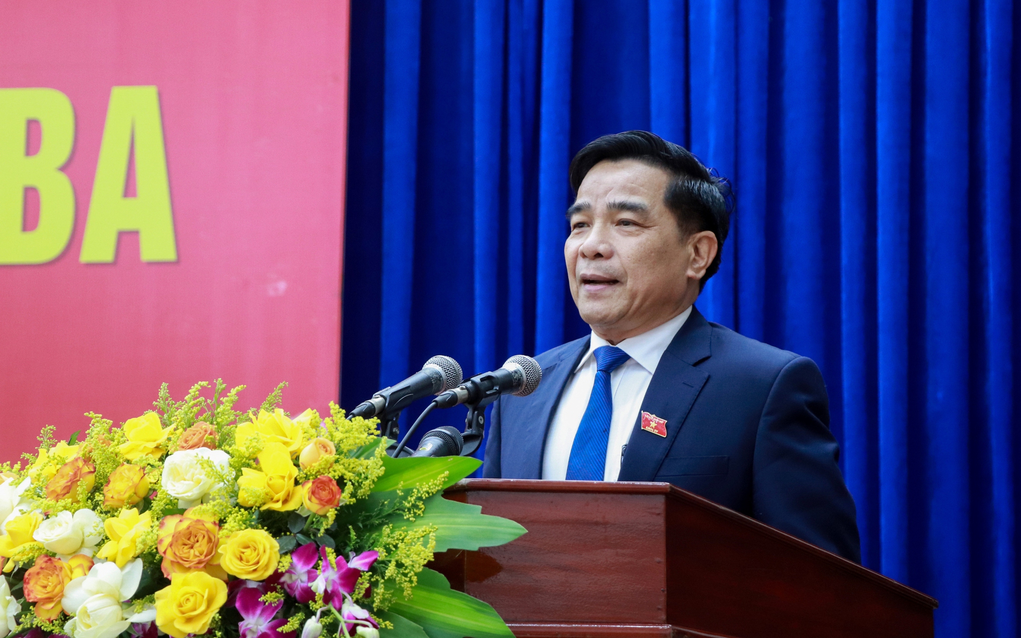 HĐND tỉnh Bình Định bàn loạt nội dung lớn tại kỳ họp cuối cùng trước sáp nhập- Ảnh 4. Bí thư Tỉnh ủy Quảng Nam nói về kỳ họp HĐND cuối cùng trước khi sáp nhập Đà Nẵng