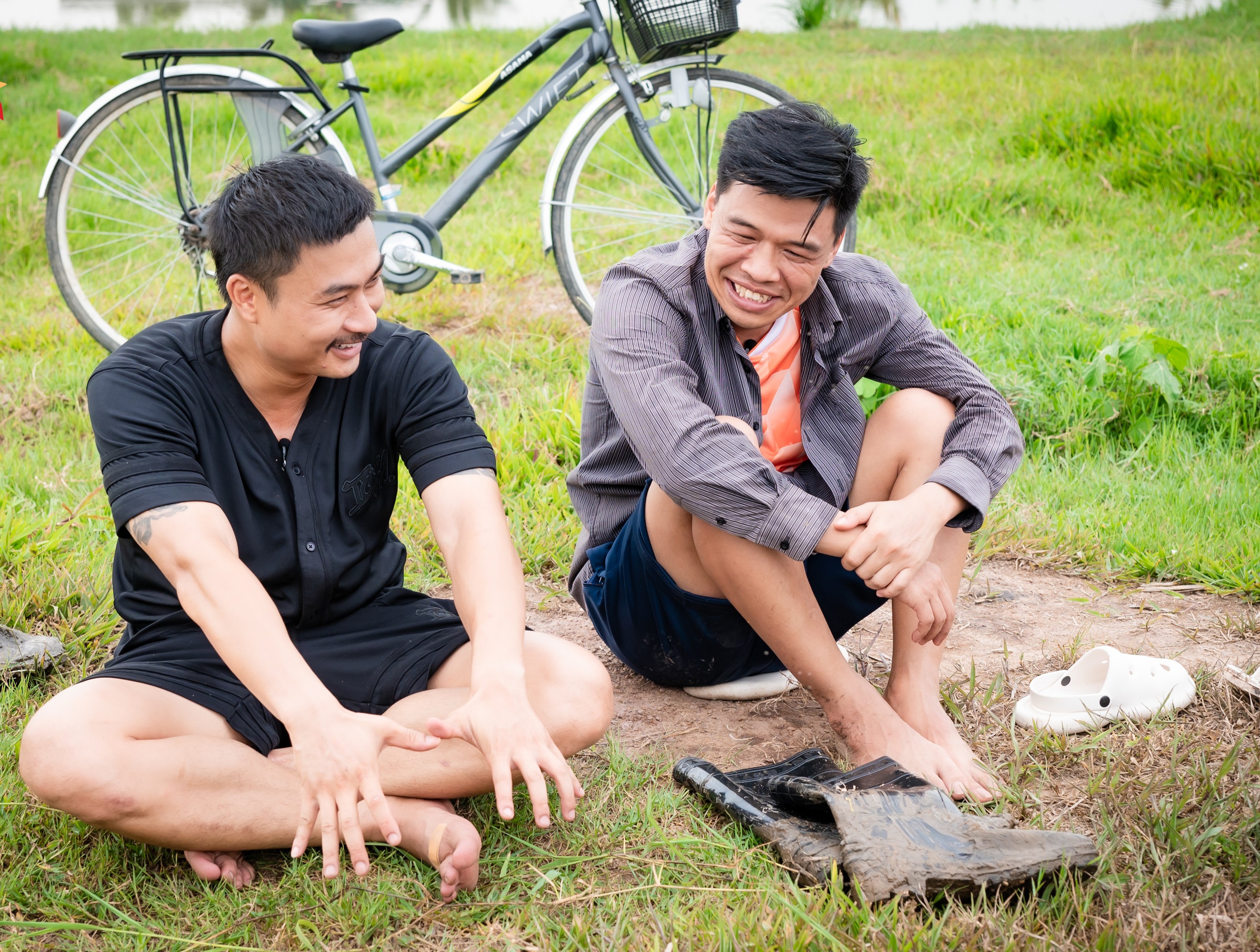 Bố ơi mình đi đâu thế tập 6: Bỏ phố về quê, các cặp bố con khổ khi làm nông dân- Ảnh 10.