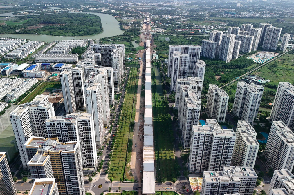 V&agrave;nh đai 3 TP.HCM tăng tốc sau khi khơi th&ocirc;ng vật liệu x&acirc;y dựng- Ảnh 3.