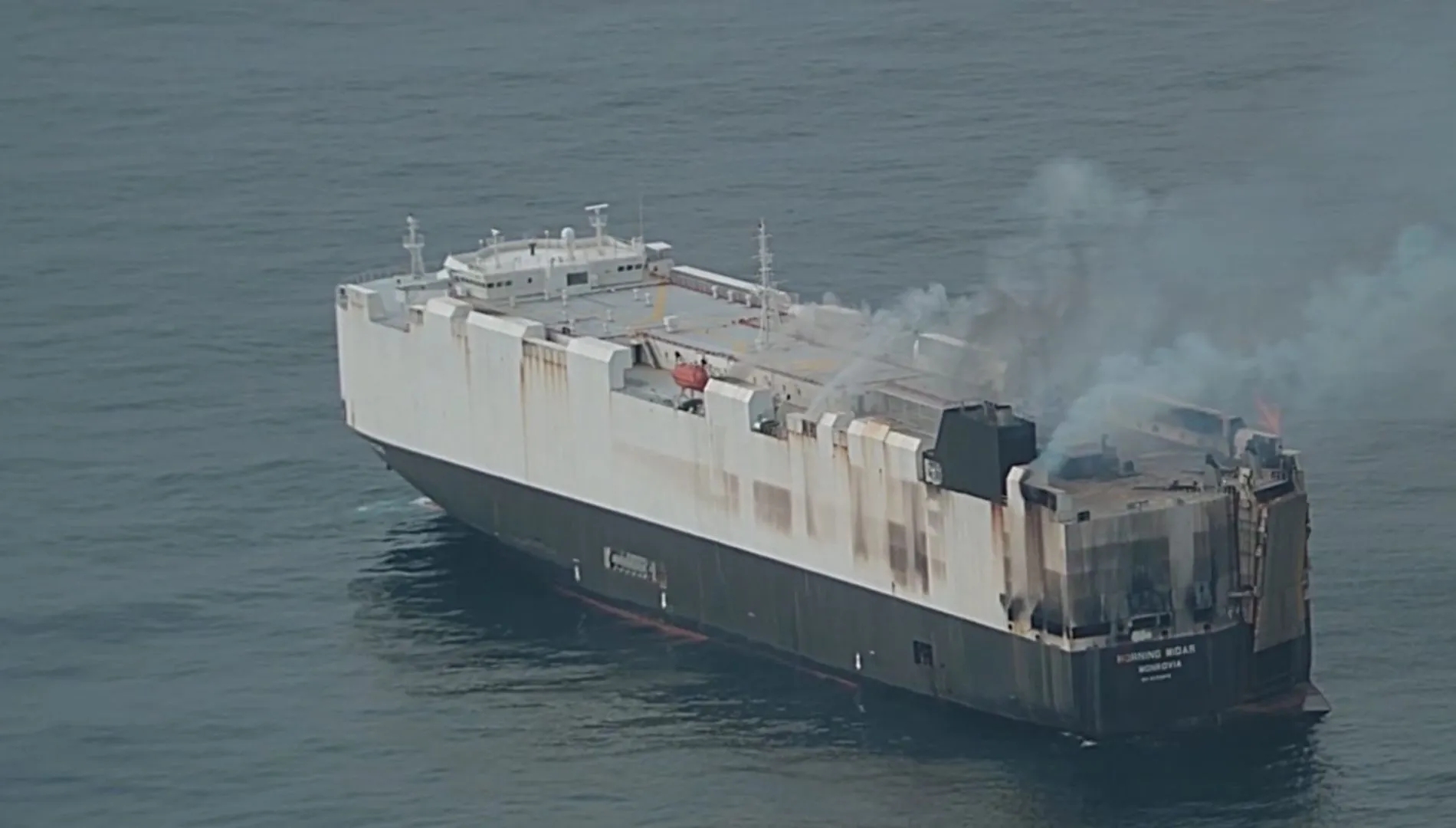 T&agrave;u chở khoảng 3.000 &ocirc; t&ocirc; tới Mexico bị ch&igrave;m tại Bắc Th&aacute;i B&igrave;nh Dương- Ảnh 1.