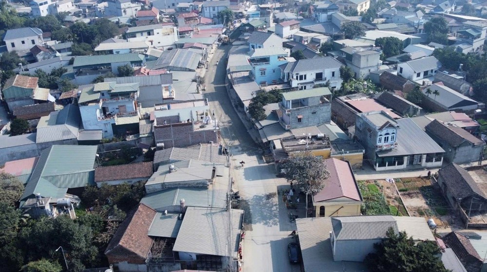 H&agrave; Nội: Nhiều điểm m&ugrave; g&acirc;y mất an to&agrave;n giao th&ocirc;ng tr&ecirc;n tỉnh lộ 418- Ảnh 1.